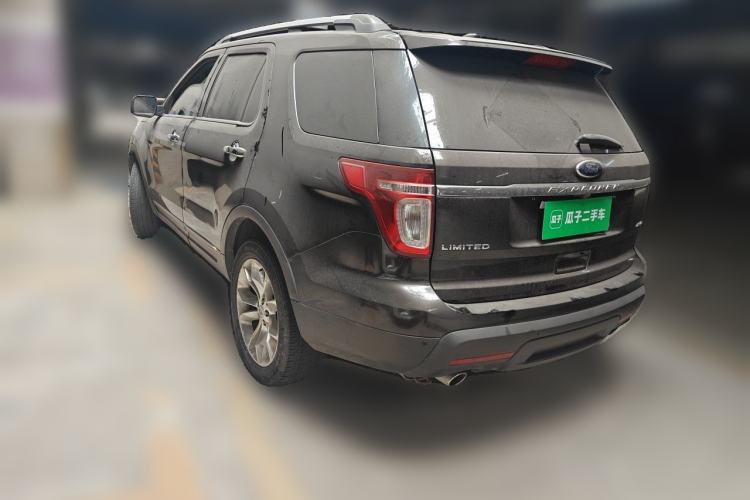 Used Ford Explorer 2013 3.5L Deluxe Model Rear Left 45 Deg