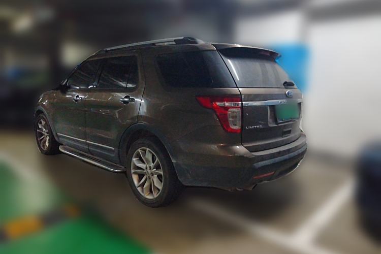 Used Ford Explorer 2013 3.5L Deluxe Model Rear Left 45 Deg