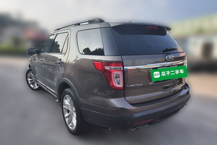 Used Ford Explorer 2013 3.5L Deluxe Model Rear Left 45 Deg