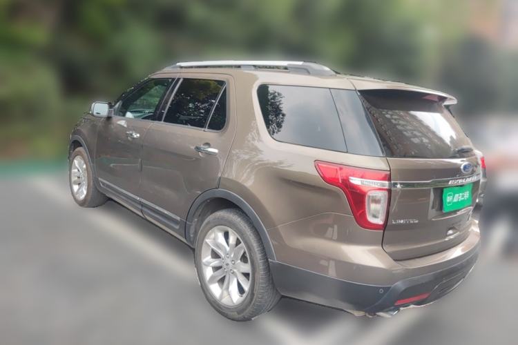 Used Ford Explorer 2013 3.5L Deluxe Model Rear Left 45 Deg