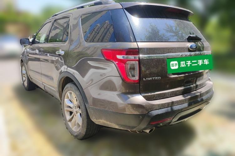 Used Ford Explorer 2013 3.5L Deluxe Model Rear Left 45 Deg