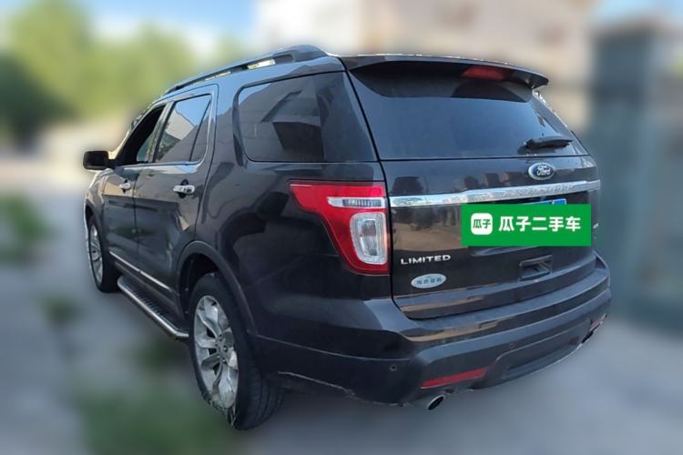 Used Ford Explorer 2013 3.5L Deluxe Model Rear Left 45 Deg