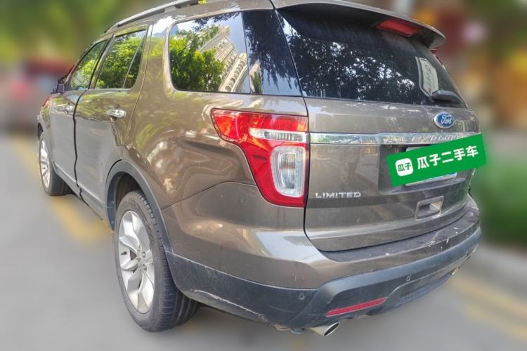 Used Ford Explorer 2013 3.5L Deluxe Model Rear Left 45 Deg