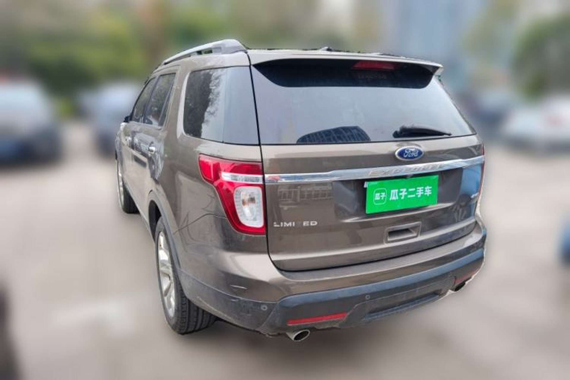 Used Ford Explorer 2013 3.5L Deluxe Model Rear Left 45 Deg