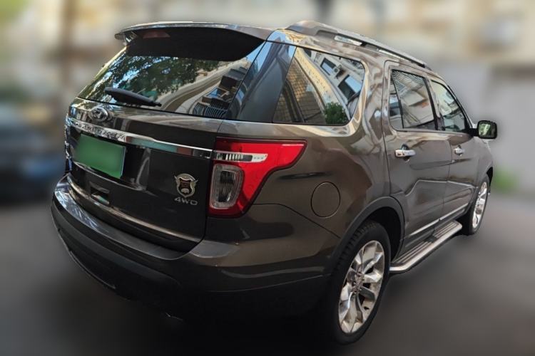 Used Ford Explorer 2013 3.5L Deluxe Model Rear Right 45 Deg