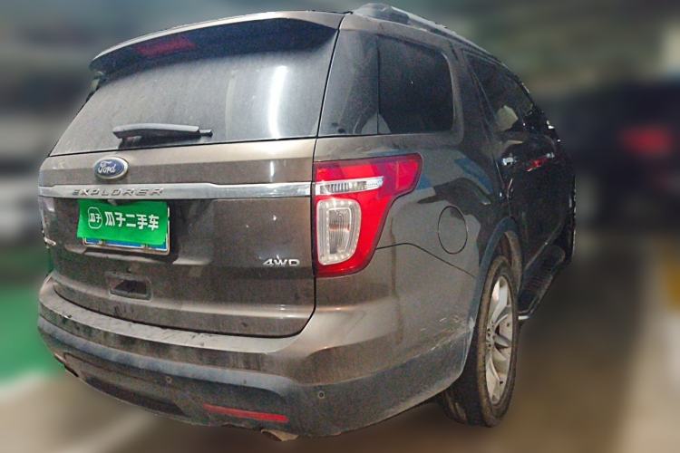 Used Ford Explorer 2013 3.5L Deluxe Model Rear Right 45 Deg