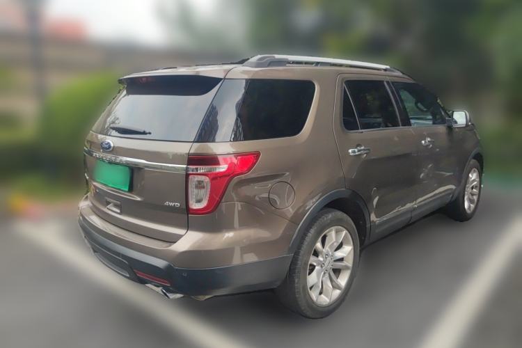 Used Ford Explorer 2013 3.5L Deluxe Model Rear Right 45 Deg