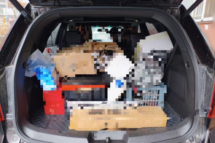 Used Ford Explorer 2013 3.5L Deluxe Model Trunk