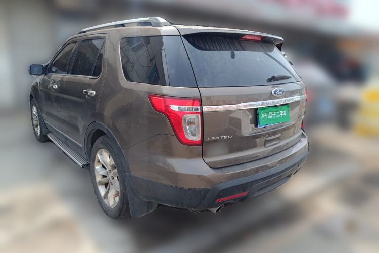 Used Ford Explorer 2013 3.5L Deluxe Model Rear Left 45 Deg