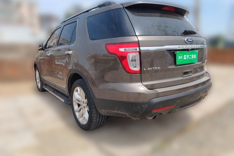 Used Ford Explorer 2013 3.5L Deluxe Model Rear Left 45 Deg