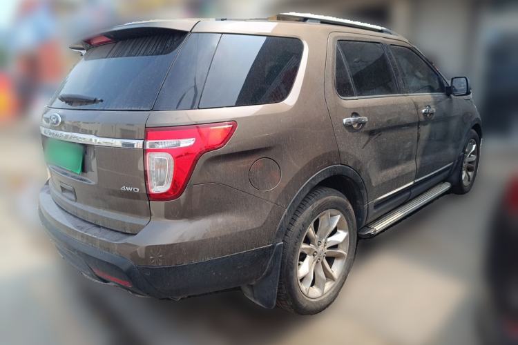 Used Ford Explorer 2013 3.5L Deluxe Model Rear Right 45 Deg