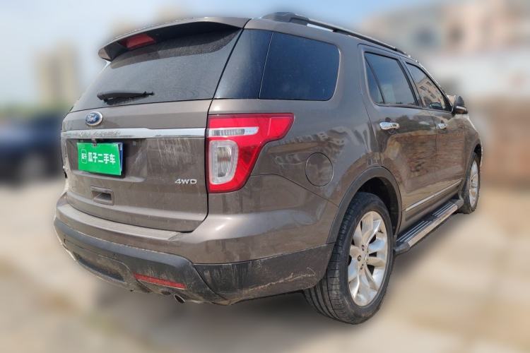 Used Ford Explorer 2013 3.5L Deluxe Model Rear Right 45 Deg