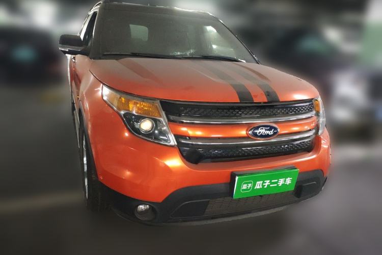 Used Ford Explorer 2013 3.5L Deluxe Model Front Right 45 Deg