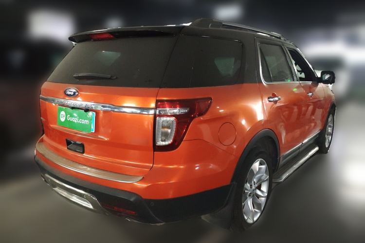 Used Ford Explorer 2013 3.5L Deluxe Model Rear Right 45 Deg