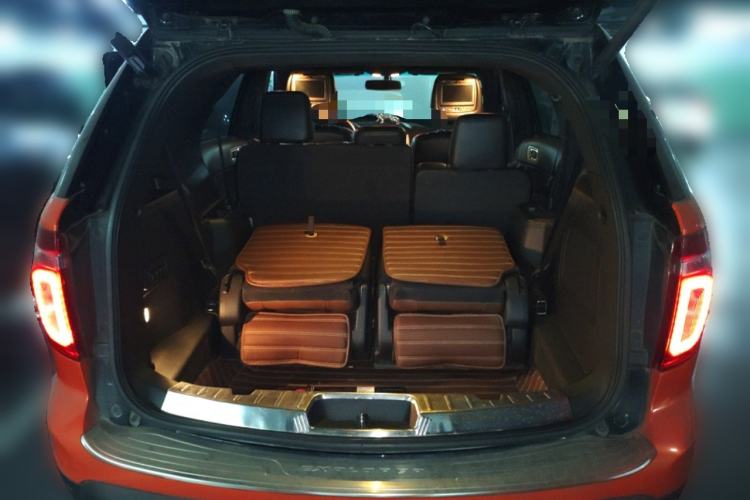 Used Ford Explorer 2013 3.5L Deluxe Model Trunk