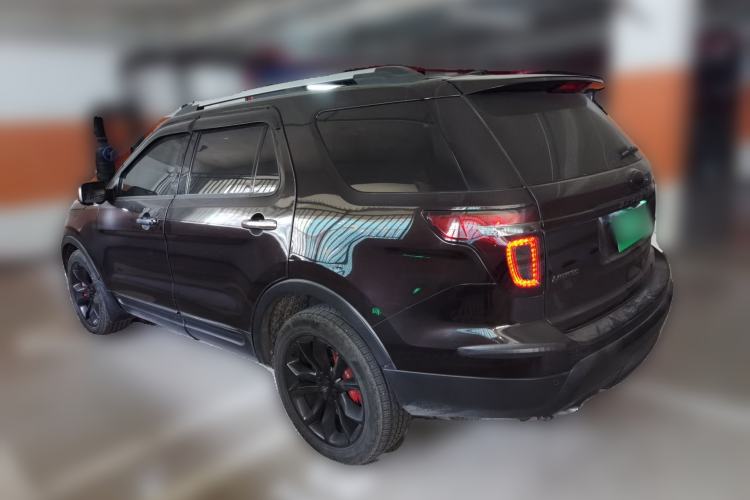 Used Ford Explorer 2013 3.5L Deluxe Model Rear Left 45 Deg