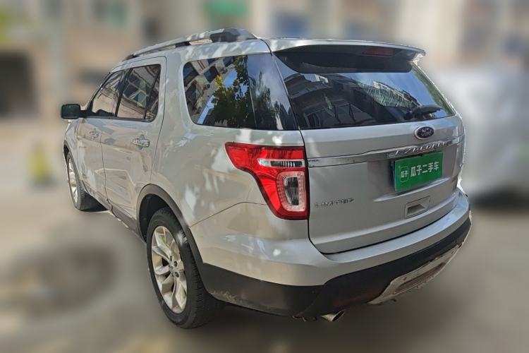 Used Ford Explorer 2013 3.5L Deluxe Model Rear Left 45 Deg