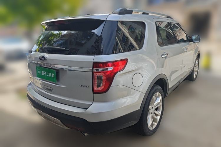 Used Ford Explorer 2013 3.5L Deluxe Model Rear Right 45 Deg