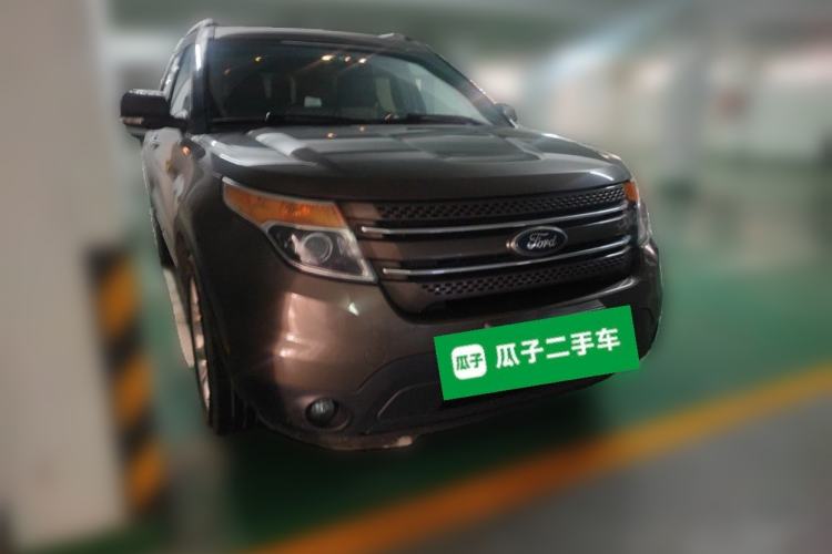 Used Ford Explorer 2013 3.5L Deluxe Model Front Right 45 Deg