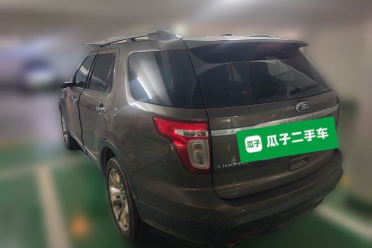 Used Ford Explorer 2013 3.5L Deluxe Model Rear Left 45 Deg