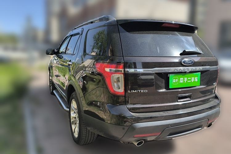 Used Ford Explorer 2013 3.5L Deluxe Model Rear Left 45 Deg