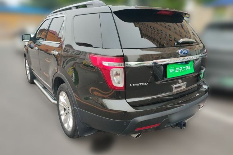 Used Ford Explorer 2013 3.5L Deluxe Model Rear Left 45 Deg