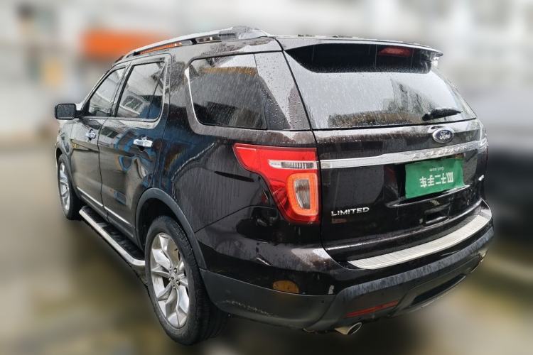 Used Ford Explorer 2013 3.5L Deluxe Model Rear Left 45 Deg