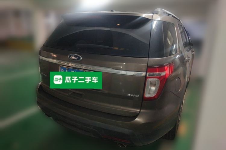 Used Ford Explorer 2013 3.5L Deluxe Model Rear Right 45 Deg