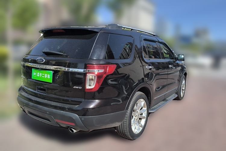 Used Ford Explorer 2013 3.5L Deluxe Model Rear Right 45 Deg