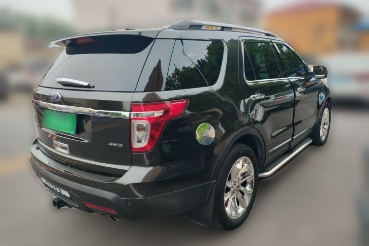 Used Ford Explorer 2013 3.5L Deluxe Model Rear Right 45 Deg