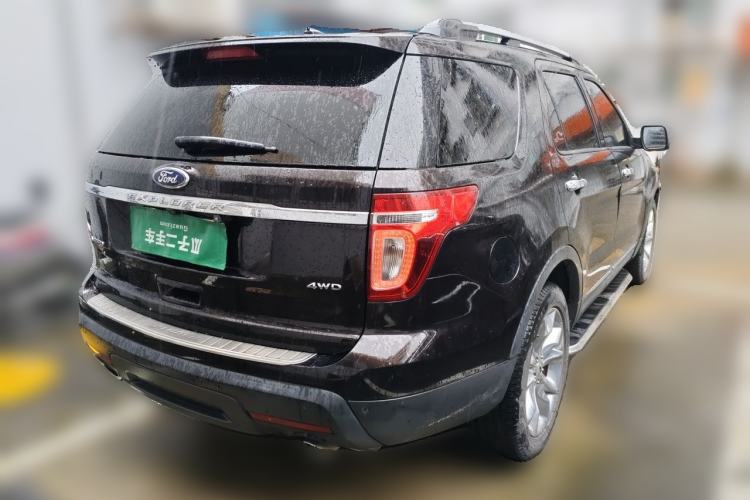 Used Ford Explorer 2013 3.5L Deluxe Model Rear Right 45 Deg