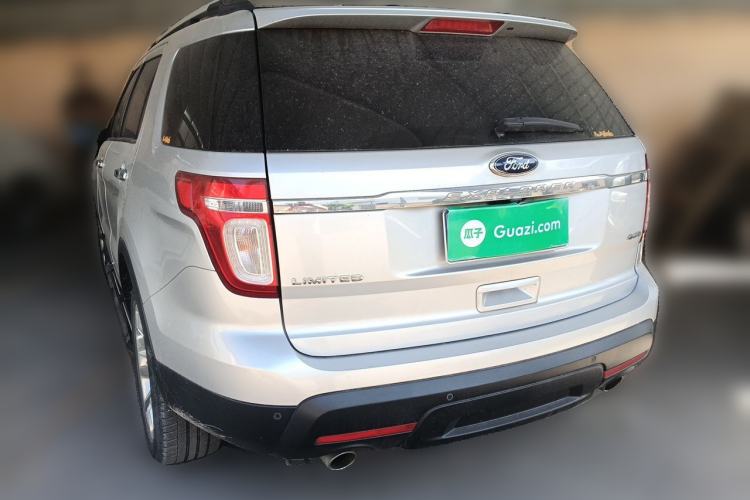 Used Ford Explorer 2013 3.5L Deluxe Model Rear Left 45 Deg