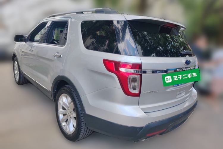 Used Ford Explorer 2013 3.5L Deluxe Model Rear Left 45 Deg