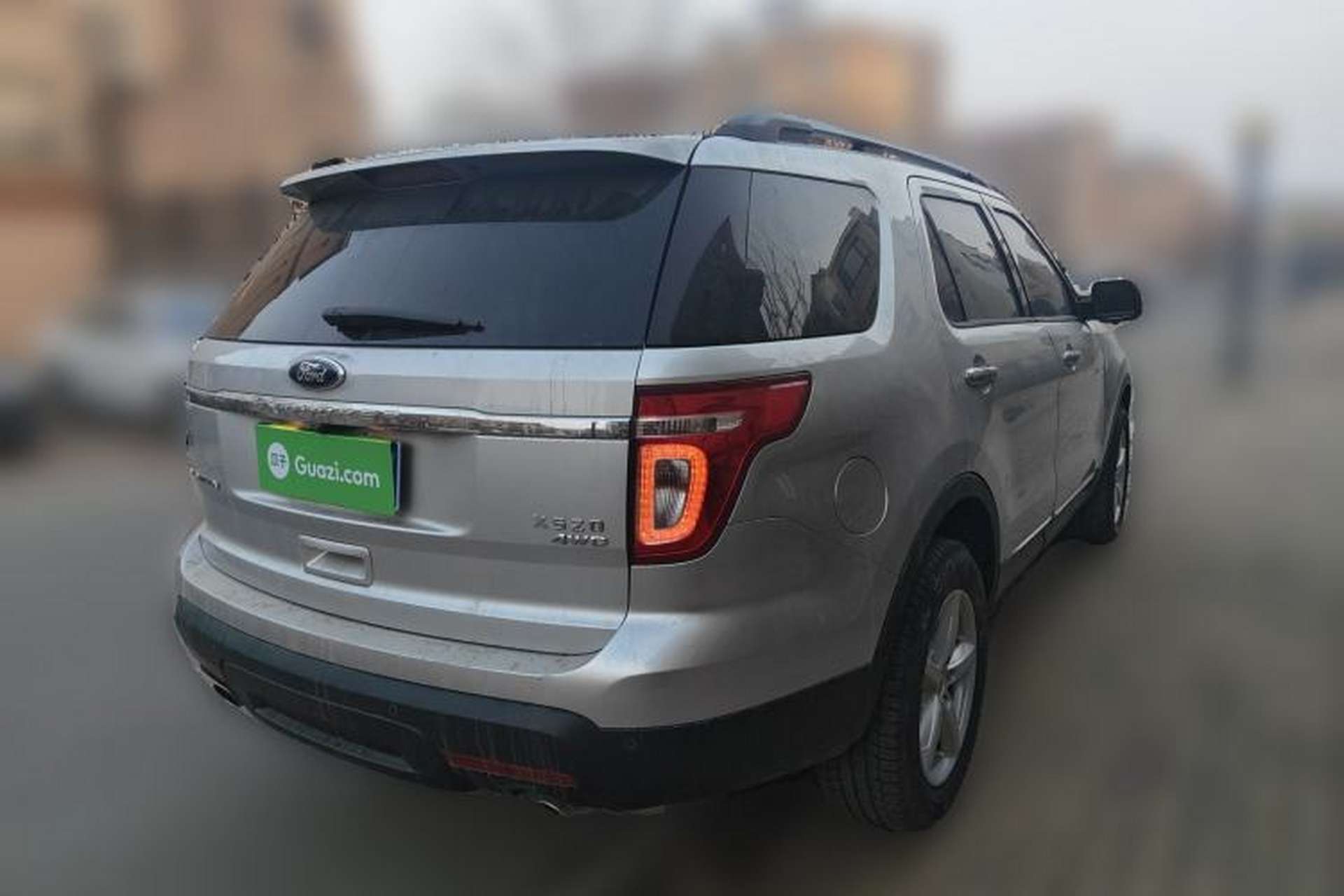Used Ford Explorer 2013 3.5L Deluxe Model Rear Right 45 Deg