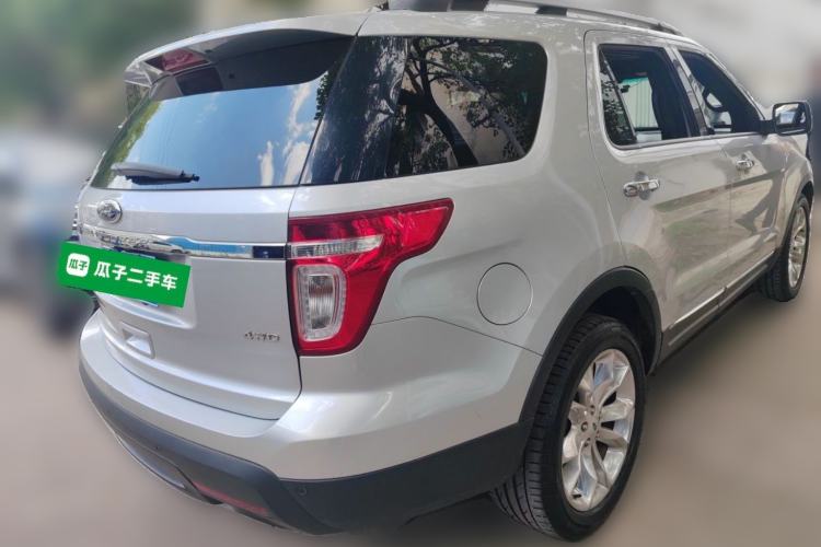 Used Ford Explorer 2013 3.5L Deluxe Model Rear Right 45 Deg