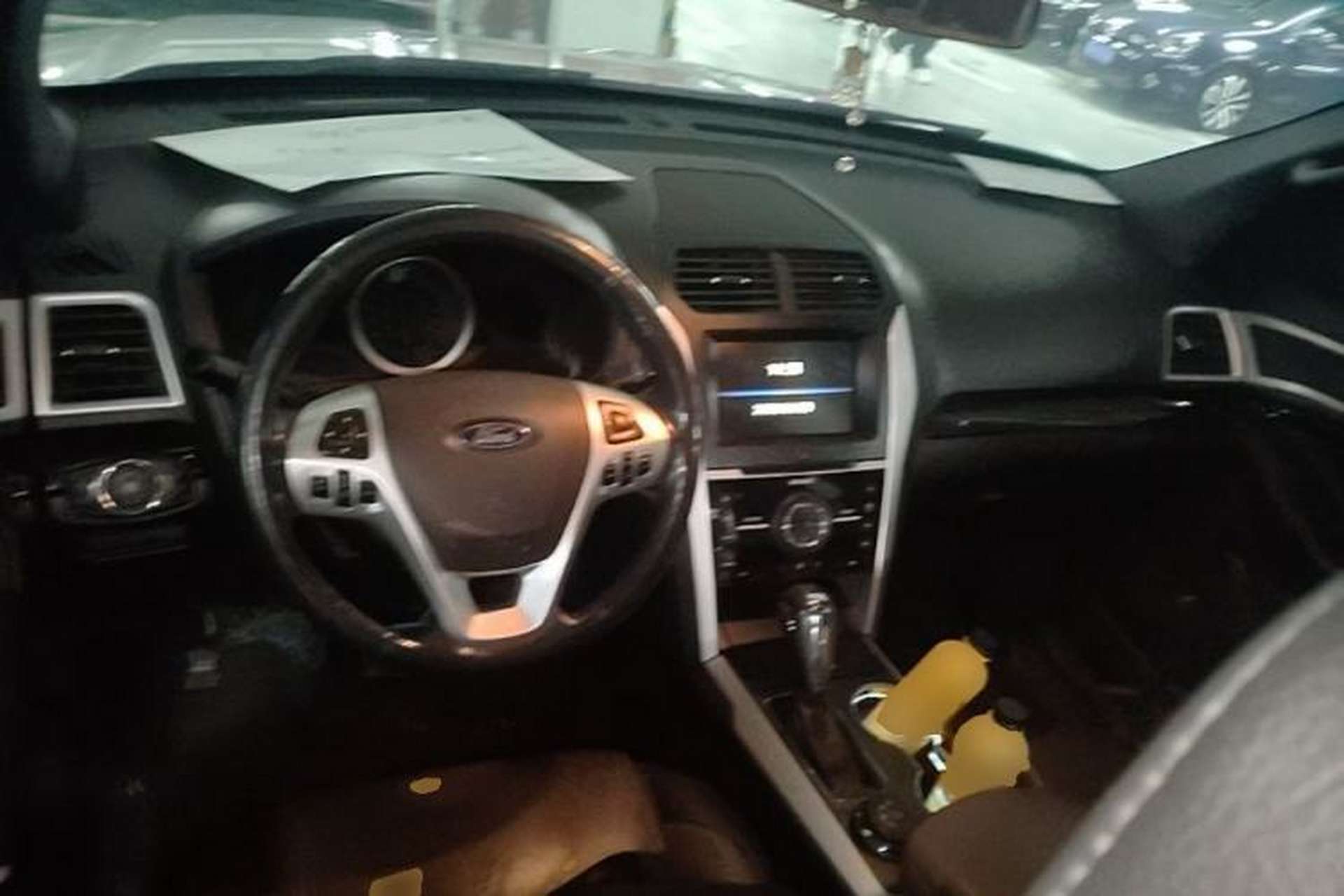 Used Ford Explorer 2013 3.5L Deluxe Model Center Console