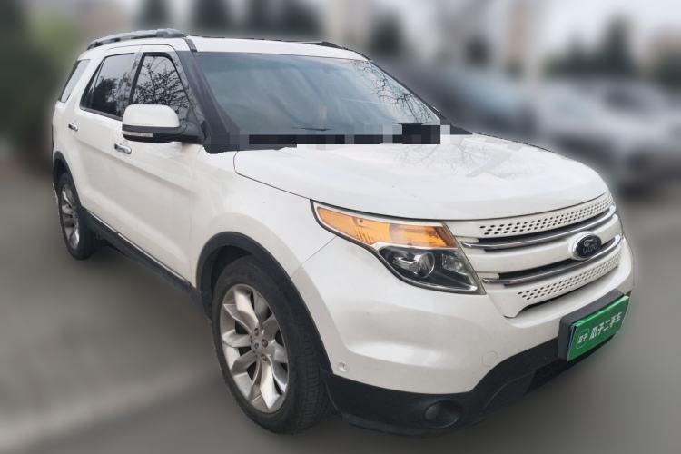 Used Ford Explorer 2013 3.5L Deluxe Model Front Right 45 Deg