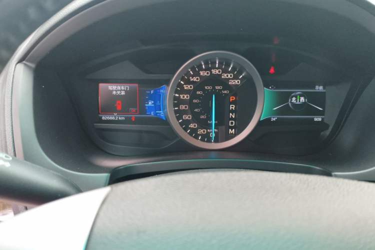 Used Ford Explorer 2013 3.5L Deluxe Model Odometer Close Up