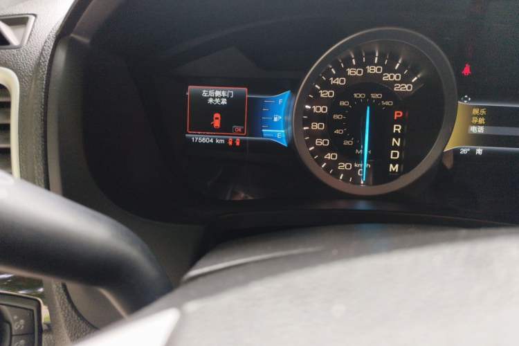 Used Ford Explorer 2013 3.5L Deluxe Model Odometer Close Up