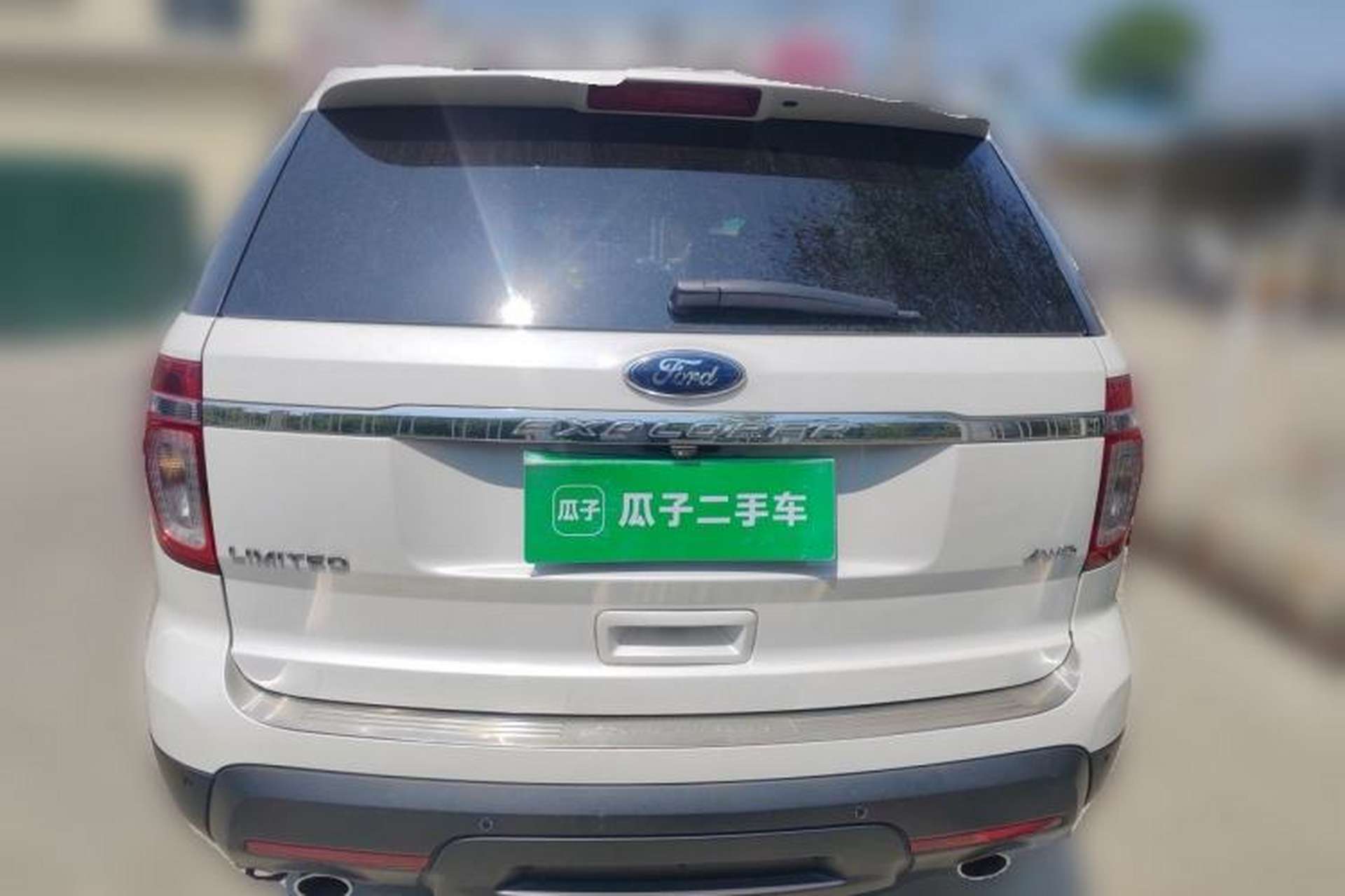 Used Ford Explorer 2013 3.5L Deluxe Model Rear