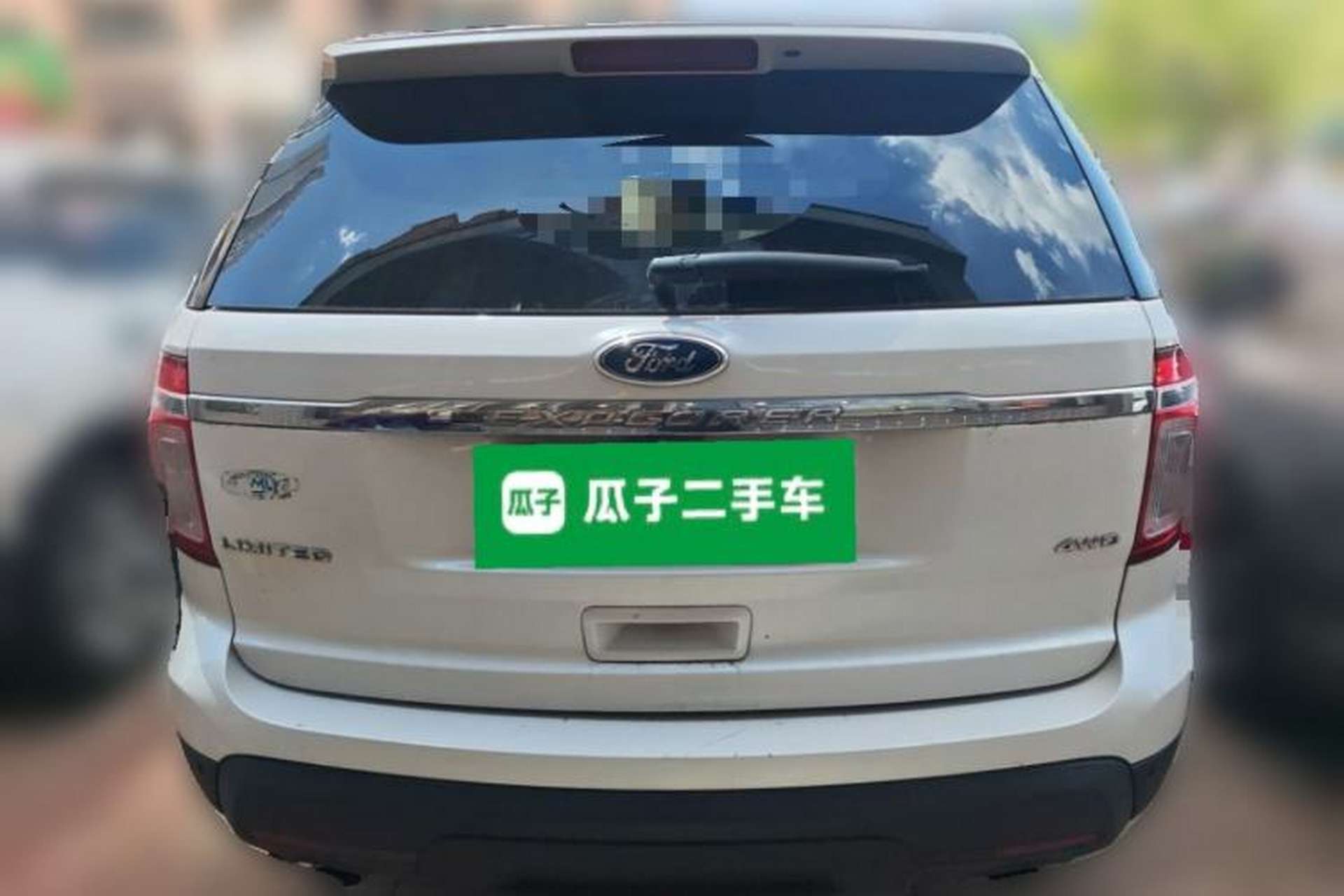 Used Ford Explorer 2013 3.5L Deluxe Model Rear