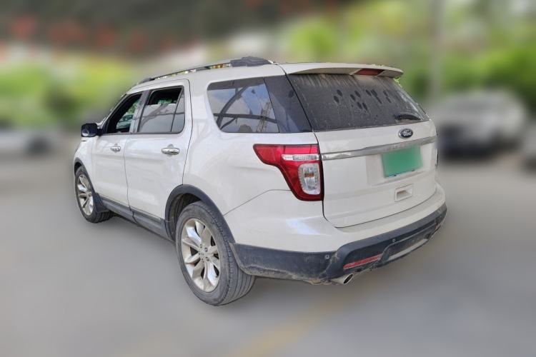 Used Ford Explorer 2013 3.5L Deluxe Model Rear Left 45 Deg