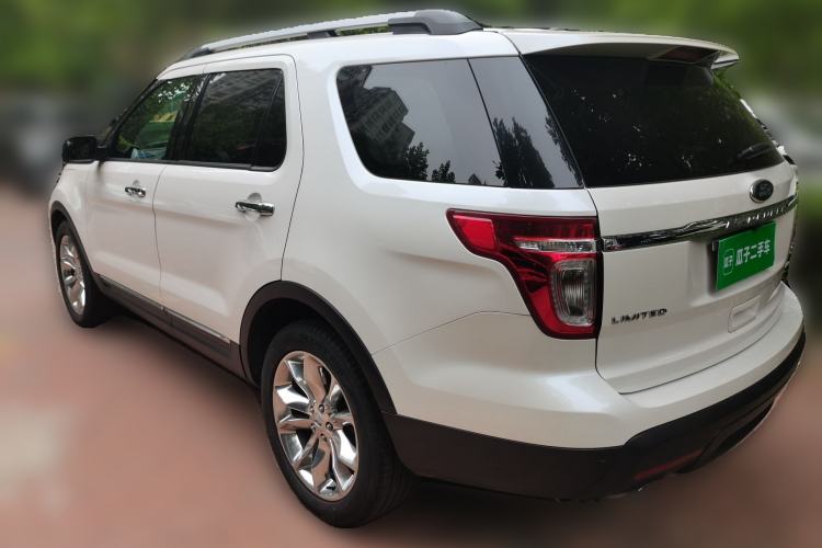 Used Ford Explorer 2013 3.5L Deluxe Model Rear Left 45 Deg