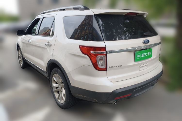 Used Ford Explorer 2013 3.5L Deluxe Model Rear Left 45 Deg