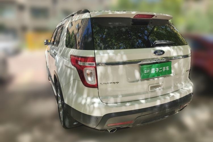Used Ford Explorer 2013 3.5L Deluxe Model Rear Left 45 Deg