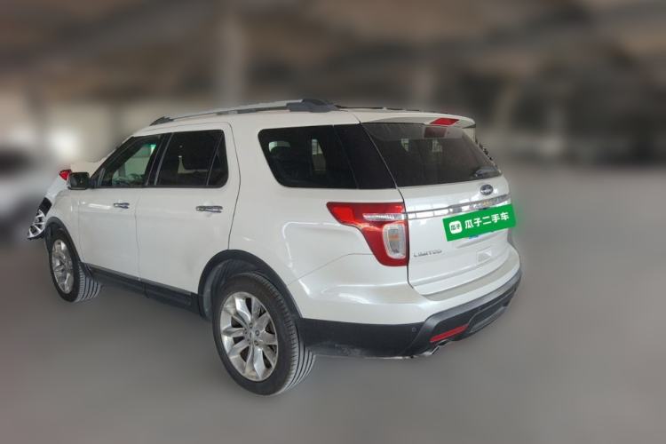 Used Ford Explorer 2013 3.5L Deluxe Model Rear Left 45 Deg
