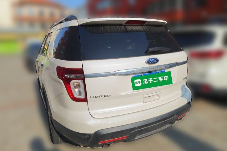 Used Ford Explorer 2013 3.5L Deluxe Model Rear Left 45 Deg
