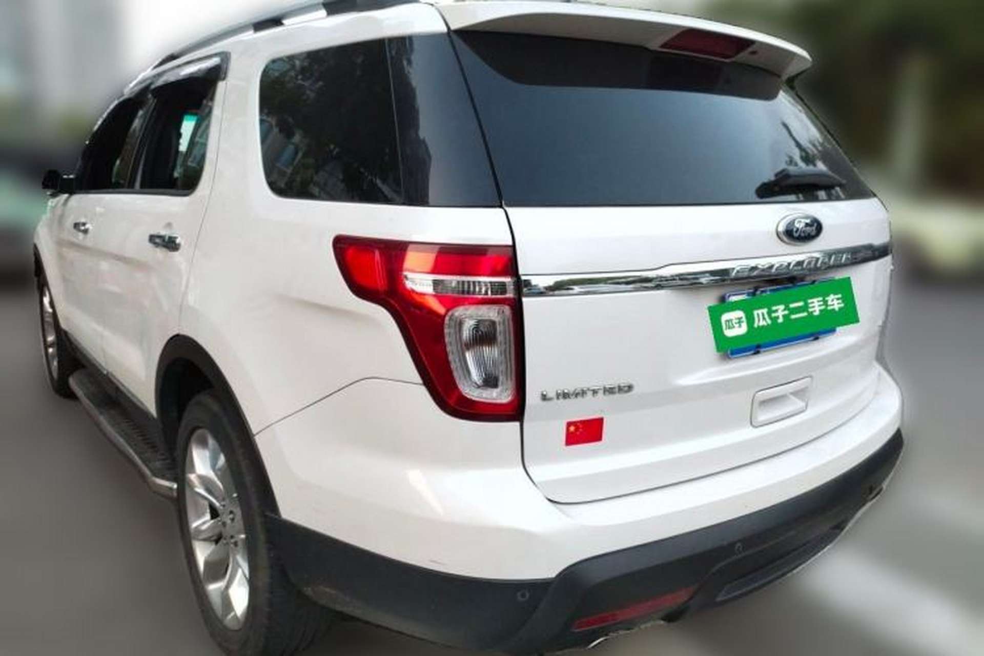 Used Ford Explorer 2013 3.5L Deluxe Model Rear Left 45 Deg
