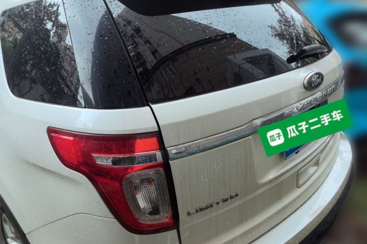 Used Ford Explorer 2013 3.5L Deluxe Model Rear Left 45 Deg