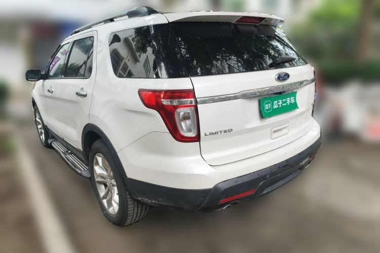 Used Ford Explorer 2013 3.5L Deluxe Model Rear Left 45 Deg